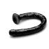 Hosed Anal Snake 19 - Haftender Anal-Dildo (schwarz)