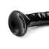 Hosed Anal Snake 19 - Haftender Anal-Dildo (schwarz)