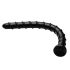 Hosed Swirl Anal Snake 18 - Anal Dildo (Schwarz)