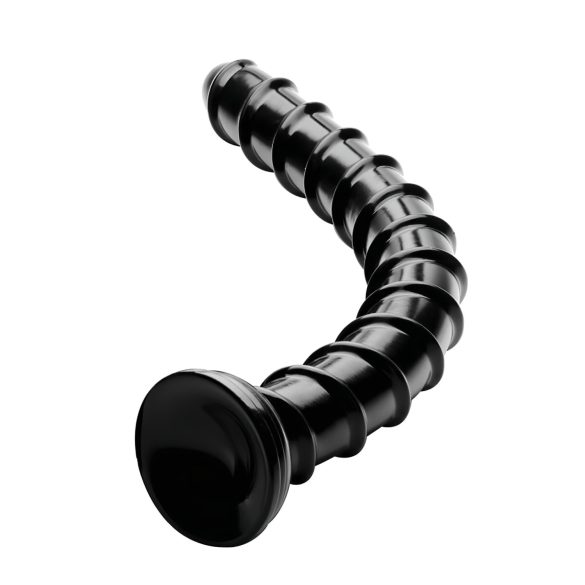 Hosed Swirl Tchick Anal Snake 18 - Anal-Dildo (schwarz)