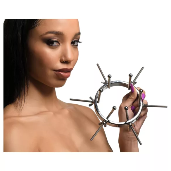 XR Brands Oculus - Edelstahl Expander (Silber)