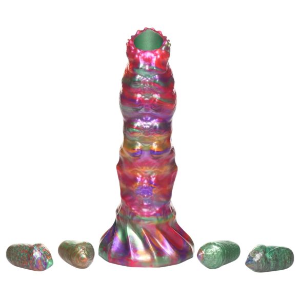 Creature Cocks Larve - Außerirdisches Dildo (Regenbogen)