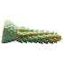 Creature Cocks Stegosaurus - Silikon-Dildo - 20cm (Grün)