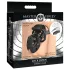 Master Series Lock Down - belüfteter Peniskäfig (schwarz)