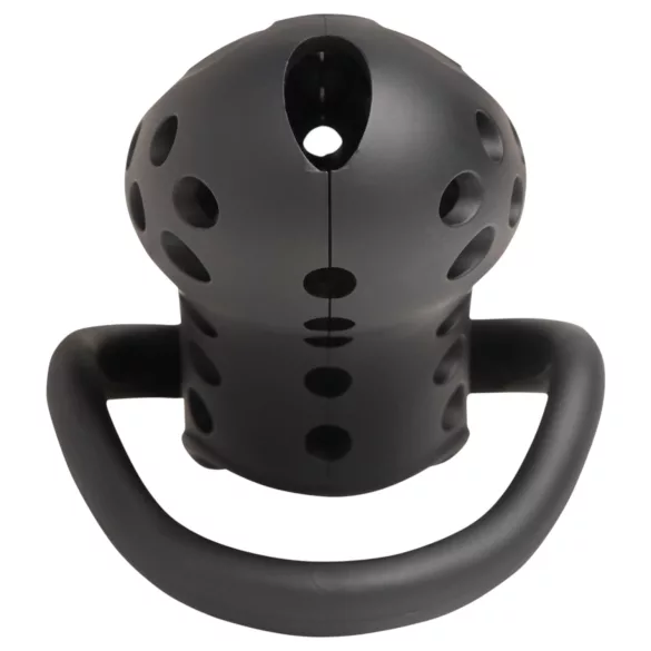Master Series Lock Down - belüfteter Peniskäfig (schwarz)