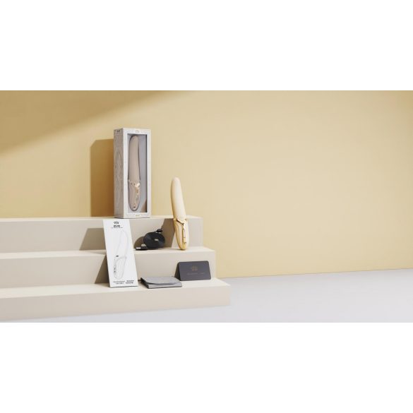 Zalo Eve - Akku-Heiz-Vibrator mit Rotation (weiß)