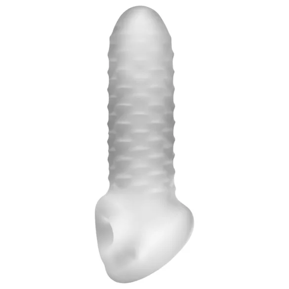Perfect Fit - Fat Boy Checker Box - Penishülle (15 cm, weiß)