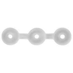 Perfect Fit Triple - Penisring-Trio (weiß)