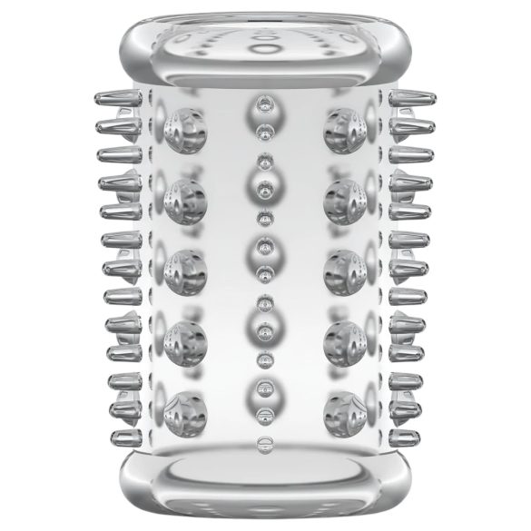Stay Hard - kleiner stacheliger Penisring (transparent)