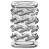 Stay Hard - Penismanschette mit Muster (transparent)