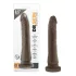 Dr. Skin 8,5 - naturgetreuer Dildo mit Saugnapf (braun, 20,5 cm)