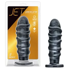 Blush Jet - XXL Anal-Dildo (schwarz)