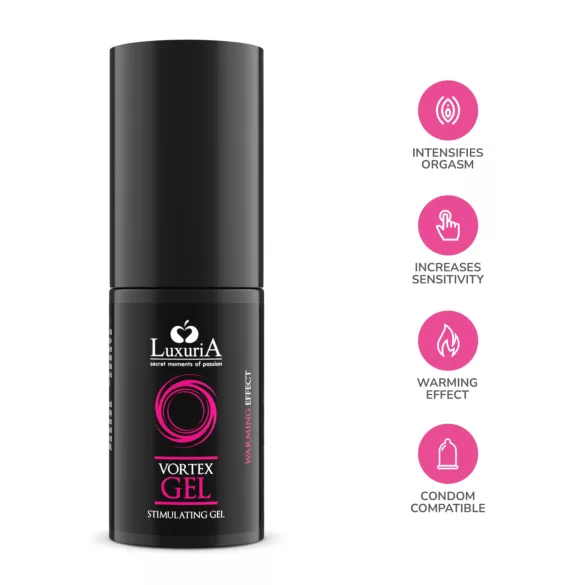 Intimateline Luxuria Vortex - wärmendes Stimulationsgel für Frauen (30 ml)