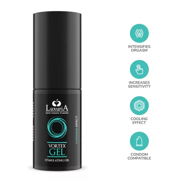 Intimateline Luxuria Vortex - stimulierendes Gel mit kühlender Wirkung für Frauen (30 ml)