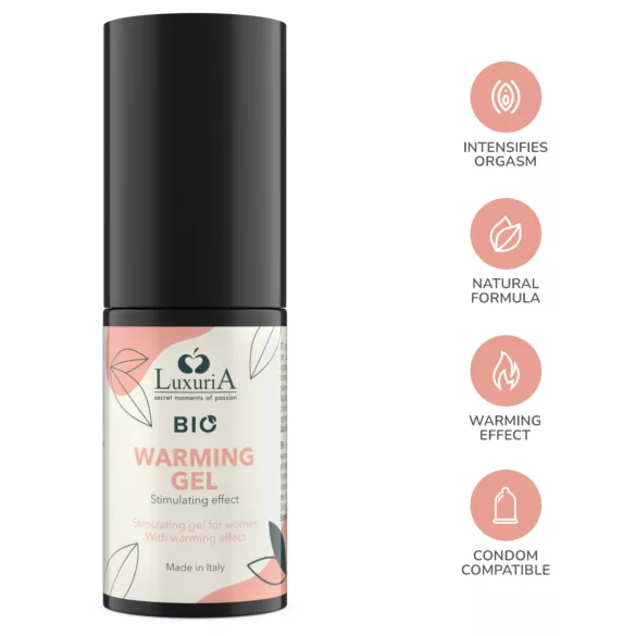 Intimateline Luxuria BIO - wärmendes Stimulationsgel für Frauen (30 ml)