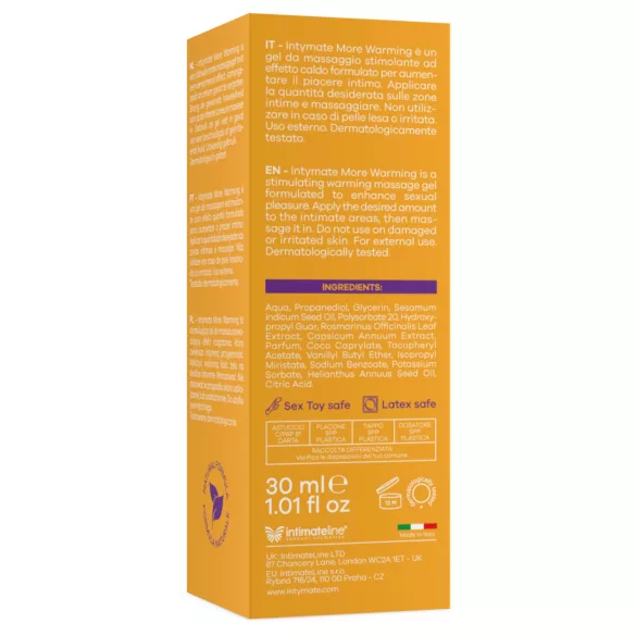 Intimateline Intymate More - erregendes Gel mit wärmender Wirkung (30 ml)