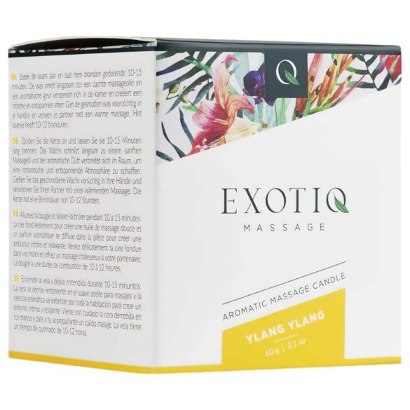 Exotiq - Duftende Massagenkerze - Ylang Ylang (60g)
