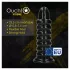 Autsch! Spiral Force - gedrehter Analplug (schwarz) - 23,5 cm
