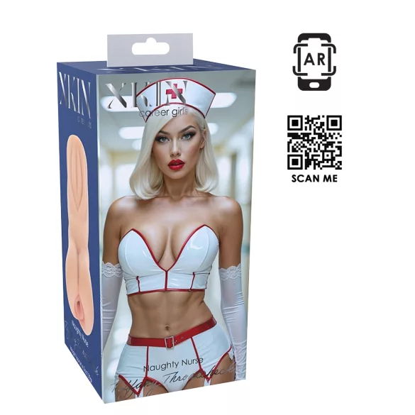 XKIN Tiffany Throatcheck - lebensechter Kunstvagina-Masturbator (naturfarben)