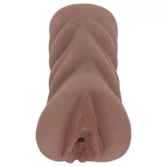XKIN Next Door Amani - lebensechter Vaginalmasturbator (dunkles Natur)