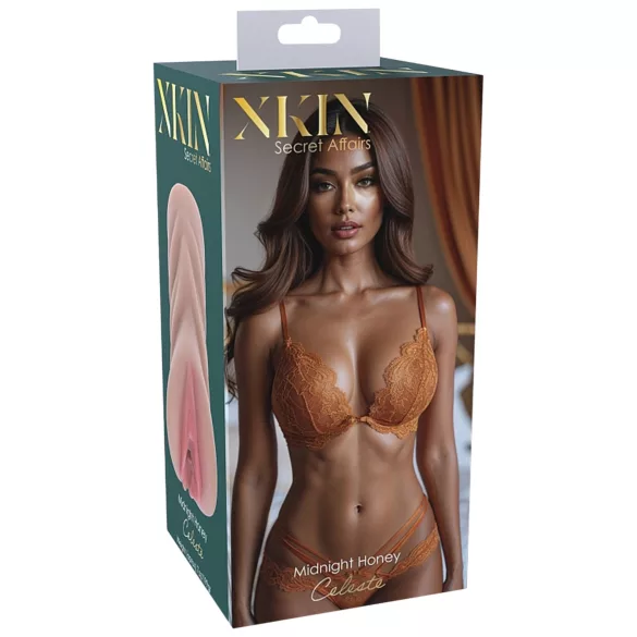 XKIN Honey Celeste - lebensechter Kunstvagina-Masturbator (natur)