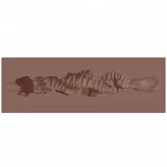 XKIN - künstliche Mund-Masturbator - S (dunkles Natur)