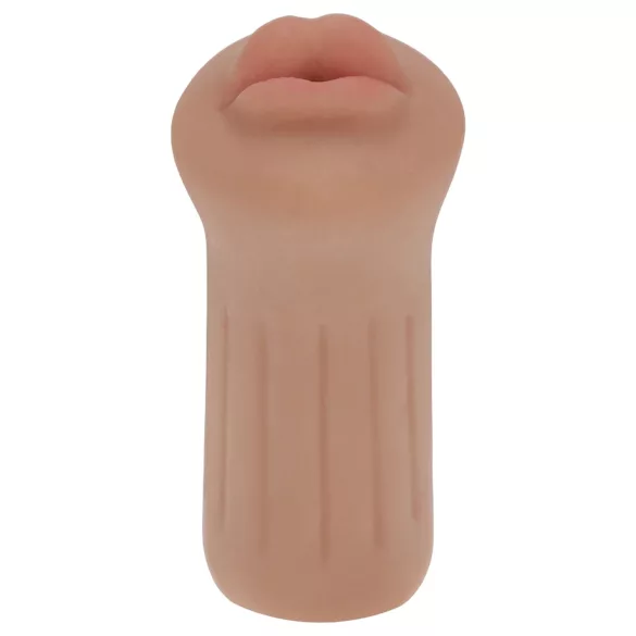 XKIN - künstlicher Mund-Masturbator - S (dunkel natur)