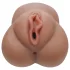 XKIN - realistische Kunstvagina - L (dunkles Natur)
