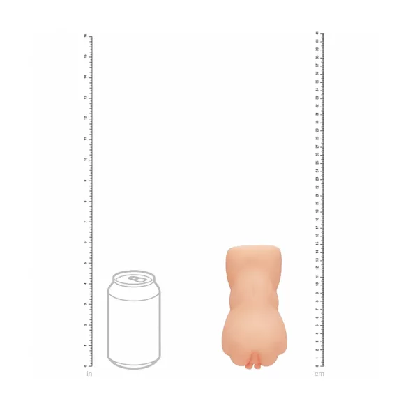 XKIN Sweet Delilah - lebensechter Kunstvagina-Masturbator (naturfarben)