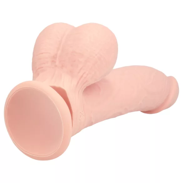 RealRock - realitätsnaher Vibrator mit doppelter Dichte (hautfarben) - 18 cm