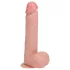 REALROCK - Saugnapf Stoßvibrator - natur (20,5cm)
