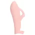 Loveline - gerippter Finger-Vibrator (pink)
