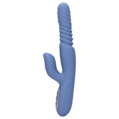 Loveline - Wärmender Stoß Vibrator (Blau)
