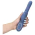 Loveline - wärmender Stoßvibrator (blau)