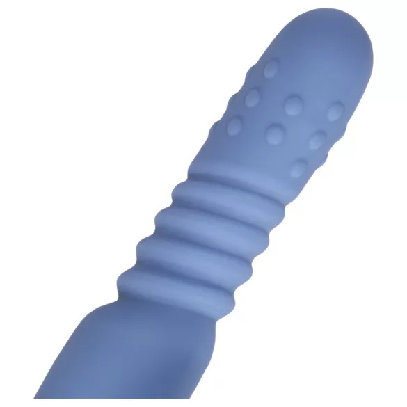 Loveline - wärmender Stoßvibrator (blau)