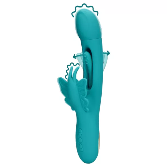 Loveline - Schmetterling Zungenvibrator (türkis)