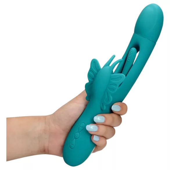 Loveline - Schmetterling Zungenvibrator (türkis)