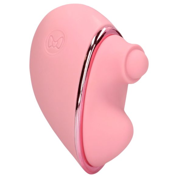 Loveline Tapping Heart - wiederaufladbarer Klitorisstimulator (pink)