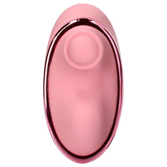 Loveline Tapping Heart - wiederaufladbarer Klitorisstimulator (pink)