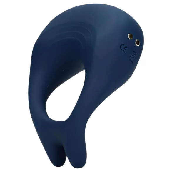 Loveline - Wiederaufladbarer, vibrierender Penisring (blau)