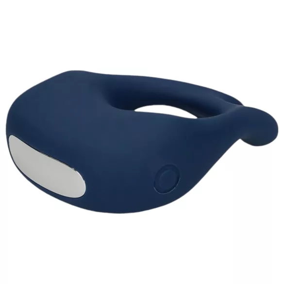 Loveline - Wiederaufladbarer, vibrierender Penisring (blau)