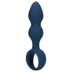 Loveline - Anal-Dildo mit Ring - mittel (blau)