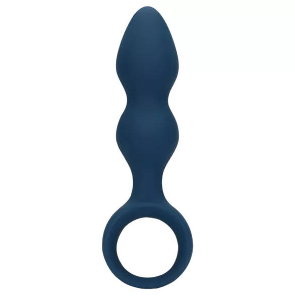 Loveline - Anal-Dildo mit Ring - mittel (blau)