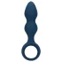 Loveline - Anal-Dildo mit Ring - mittel (blau)