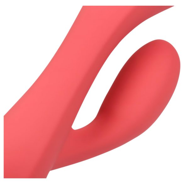 Loveline - Wiederaufladbarer, wasserdichter Vibrator mit Klitorisarm (pink)