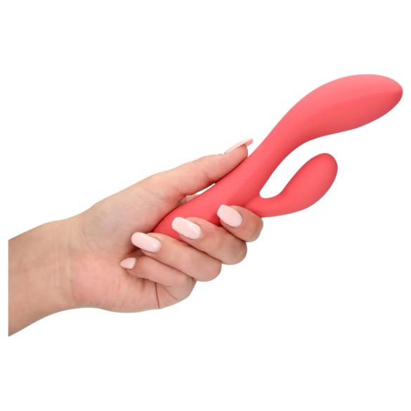 Loveline - Wiederaufladbarer, wasserdichter Vibrator mit Klitorisarm (pink)