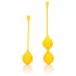 Loveline - Silikon Geishakugel Set - 2-teilig (gelb)