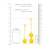 Loveline - Silikon Geishakugel Set - 2-teilig (gelb)