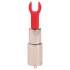 Loveline Candy - Lippenstift-Vibrator mit 4 Aufsätzen (rosa)