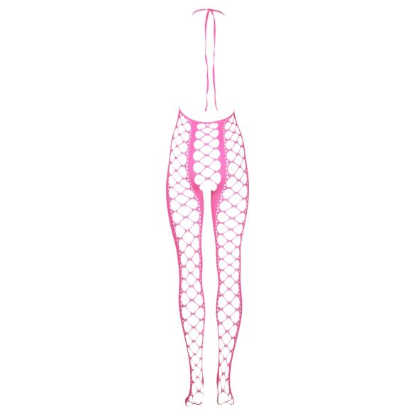 Ouch! - Leuchtender Offener Overall (pink)